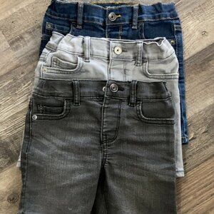 2T Toddler Boys Denim Shorts (3 PAIR)